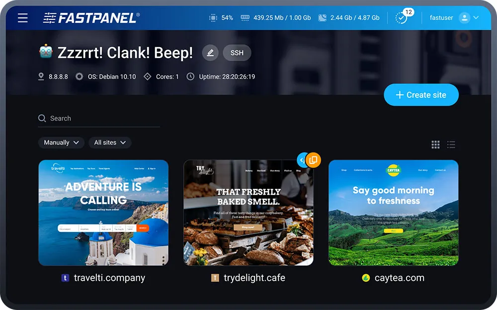 Cara install Fastpanel di Debian 12
